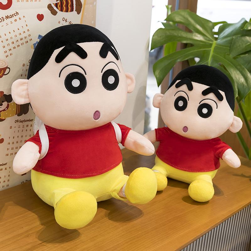 Crayon Small New Doll Backpack Small New Plush Toy Large Doll Throw Pillow Birthday Gift Doll