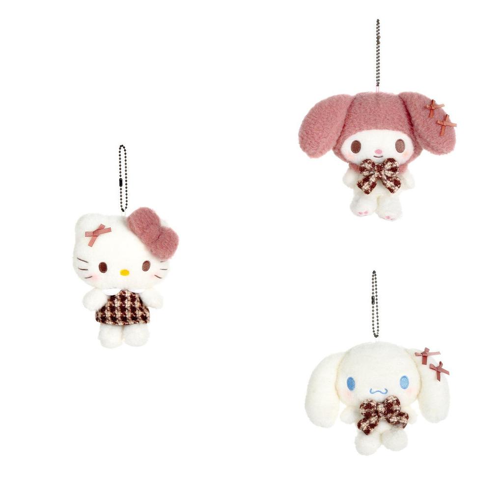 Lovely Kuromi Meledy Yuge Gugu Plush Toy Hanging Pendant Japanese Cartoon Bag Decoration Gift