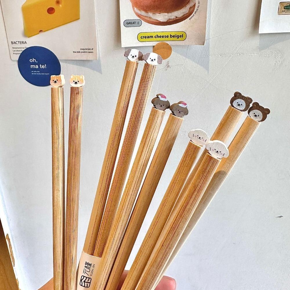 Animal Noodle Chopsticks Dog Cat Hot Pot Use Chopsticks Long Chopstick  Cooking Tools