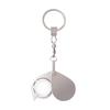 15X Handheld Mini Folding Magnifier Portable HD Key Chain Magnifiers Magnifying Glass Lens Durable Glass Loupe Pocket Tools