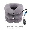 3 Layer Inflatable Neck Massage Pillow Healthcare Neck Relaxation Cervical Device Traction Drop Collar Therapy Pain Relief