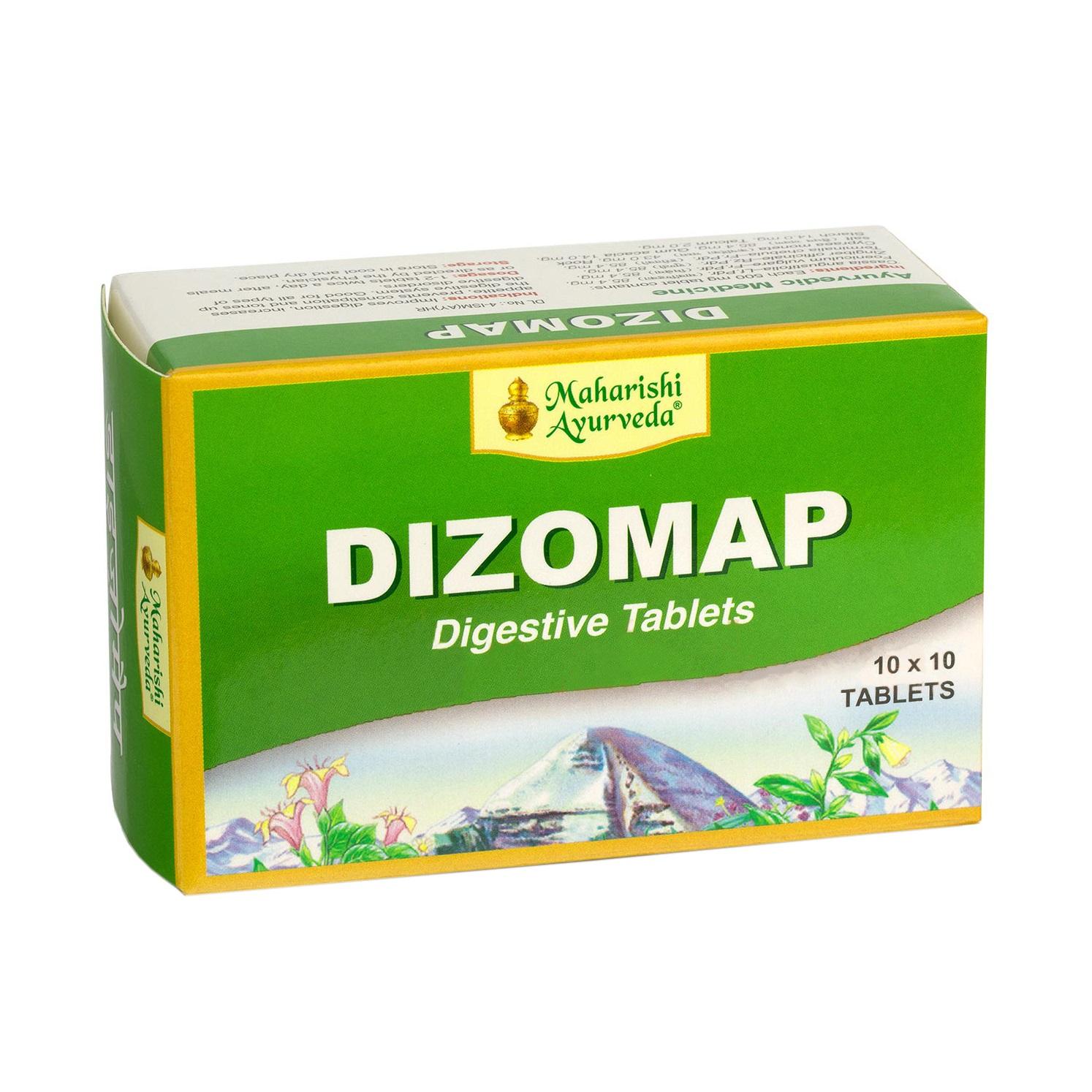 

Дізомап (100 таб, 500 мг), Dizomap, Maharishi Ayurveda