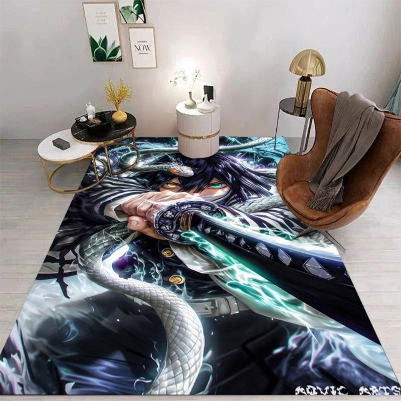 Anime Cool Character Carpet for Bedroom Living Room Sofa Home Doormat Kitchen Decoration Kid Game Area Mat Non-slip Floor Rugs