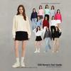 Early Autumn 350g Combed Cotton Women's Korean Style Hoodie Cardigan