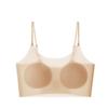 Traceless Light Material Bra Comfortable and Breathable Semi-fixed Two or Three-stage Vest Jelly Glue Girl Underwear