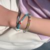 [92.5 silver]ocean the blue bracelet