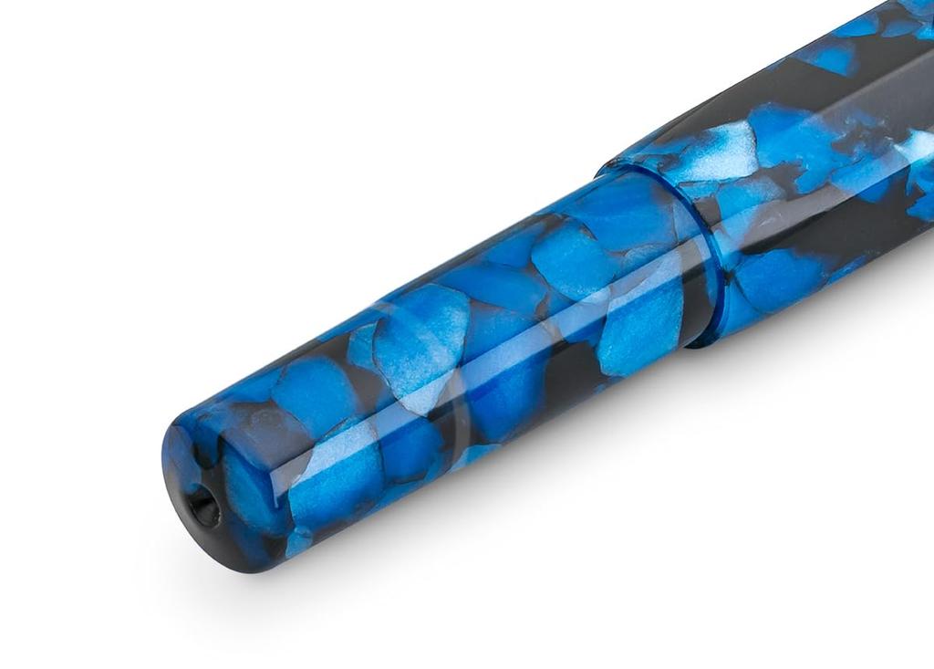 Kaweco Art Sport Fountain Medium Pebble Officially Imported Pen, Nib, Blue, 11000187,