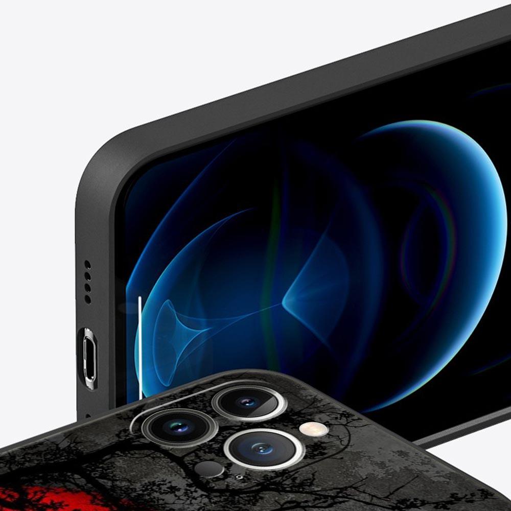 Funny Sun Moon Angel Eyes Luxury Phone Case For iPhone 11 14 15 Pro MAX 12 13 Mini 7 8 Plus X XR XS SE Shockproof Cover Funda