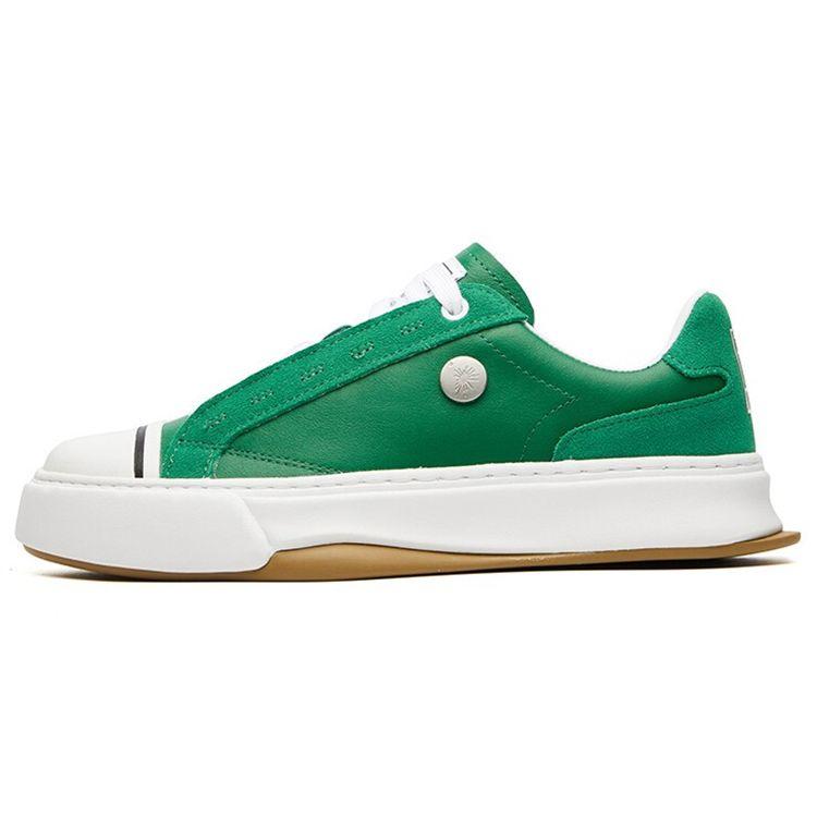 Mihara Yasuhiro X Fila Leather Suede Low-Top Sneakers Women Sneakers Amazon-Green F12W044339FAZ