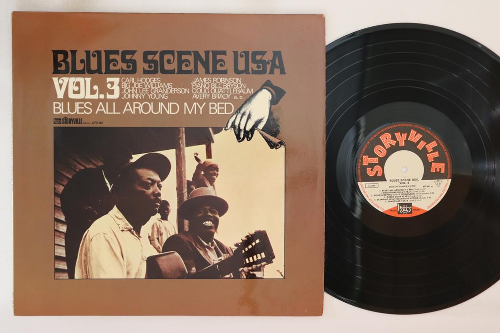 LP Record VARIOUS  Blues All Around My Bed 670181 STORYVILLE 1967 Germany Blues Used