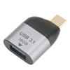 USB 3.1 to Type C Adapter 10Gbps Transmission Aluminium Alloy USB 3.1 Female to Male Adapter for Laptop Printer