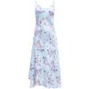 2024 Early Autumn V-Neck A-Line Printed Camisole Long Dress