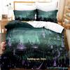 Sci Fi City Bedding Set Single Twin Full Queen King Size Bed Set Adult Kid Bedroom Duvetcover Sets Anime Bed Set