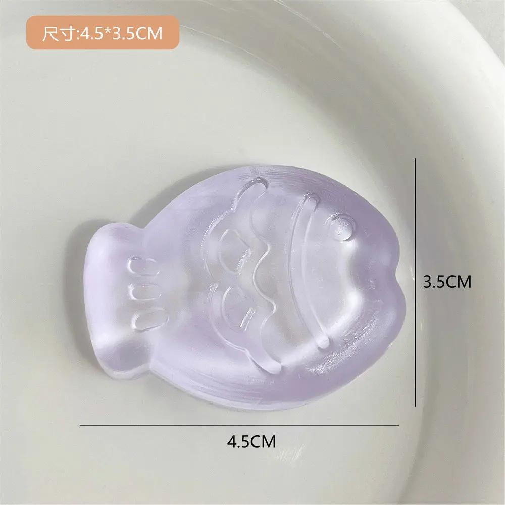 New Fidget Toys Mini Squishy Toys Mochi Ice Block Stress Ball Toy Kawaii Transparent Cube Cat Paw Fish Stress Relief Squeeze Toy