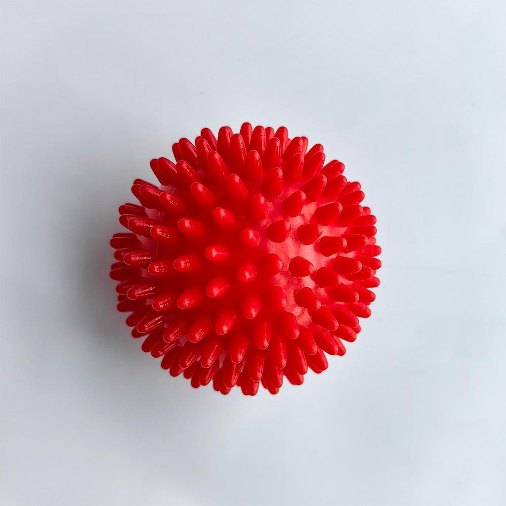9cm PVC Spiky Massage Ball: Myofascial Foot Relief & Children's Sensory Yoga