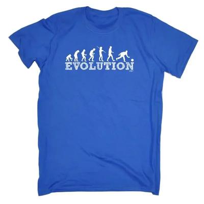 Evolution Bowling Mens Funny Novelty T Shirt Top