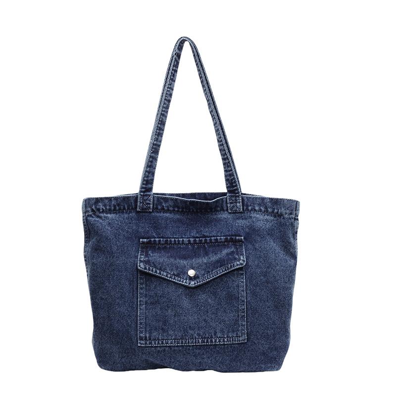 Fashion Luxury Women's Shoulder Bag High Quality Denim Fabric Women's Tote Bags Large Capacity Multi Functional Women‘s Handbags