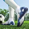 Professional Soccer Shoes Men Lace-up Long Stud Soft Sports Shoes Men Wear-resistant Training Ultra-light Football Boots Men