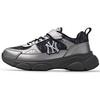 MLB New York Yankees Synthetikleder Stoff Lässig Vielseitig Sport Bequem Mode Rutschfest Atmungsaktiv Niedrig geschnitten Laufschuhe 7ARNCM15N-50BKS