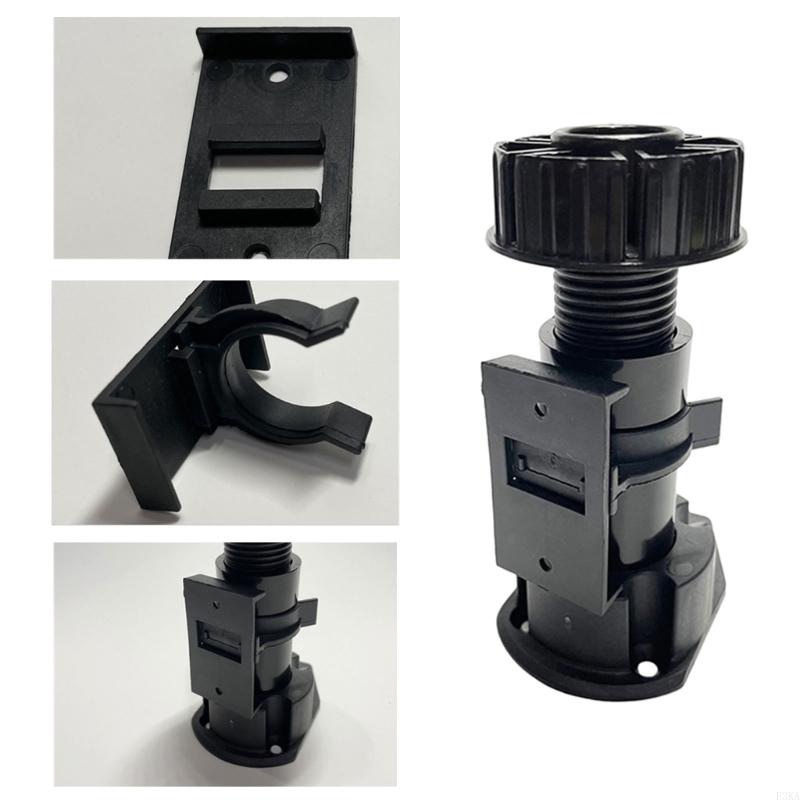 12Pieces Cabinet Foot Clip Accessory for Kitchen Baseboards Screwless Designs CN