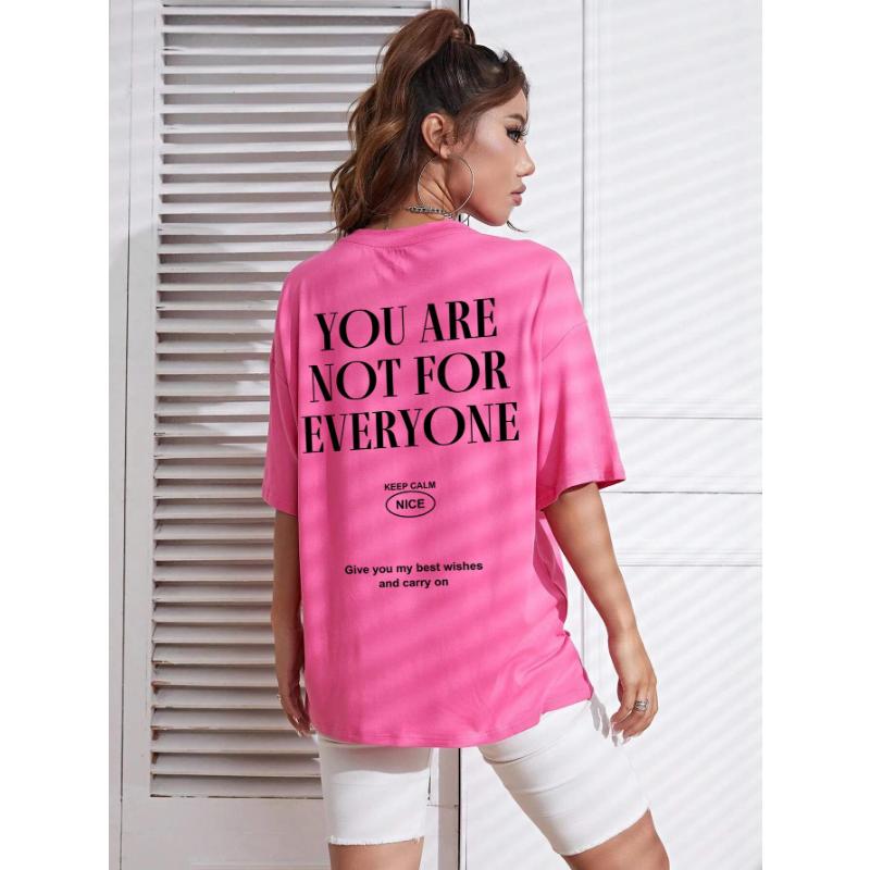 

Women Street Summer Oversize Tops Cotton Size Tee Clothes Breathable Casual T Shirt 6XL