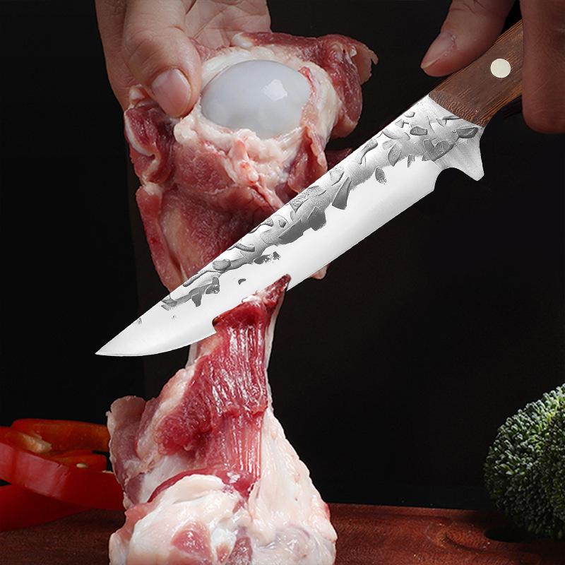 Forging Knife Kitchen Boning Knife Fishing Barbecue Cutting Meat Fish Vegetable Cutter Butcher Knife