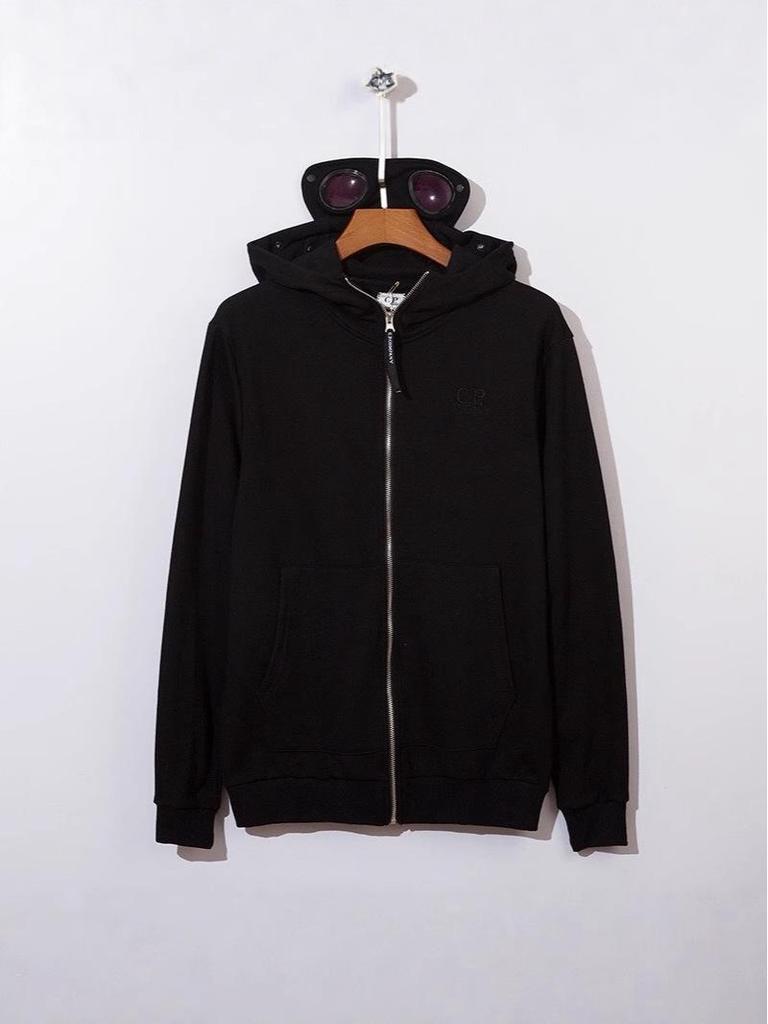 Cross Classic CP Casual Glasögon Dragkedja Huvtröja med Broderad Logotyp