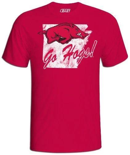 

Arkansas Razorbacks Men s Cardinal Slim Fit Vintage T shirt by E5 4XL