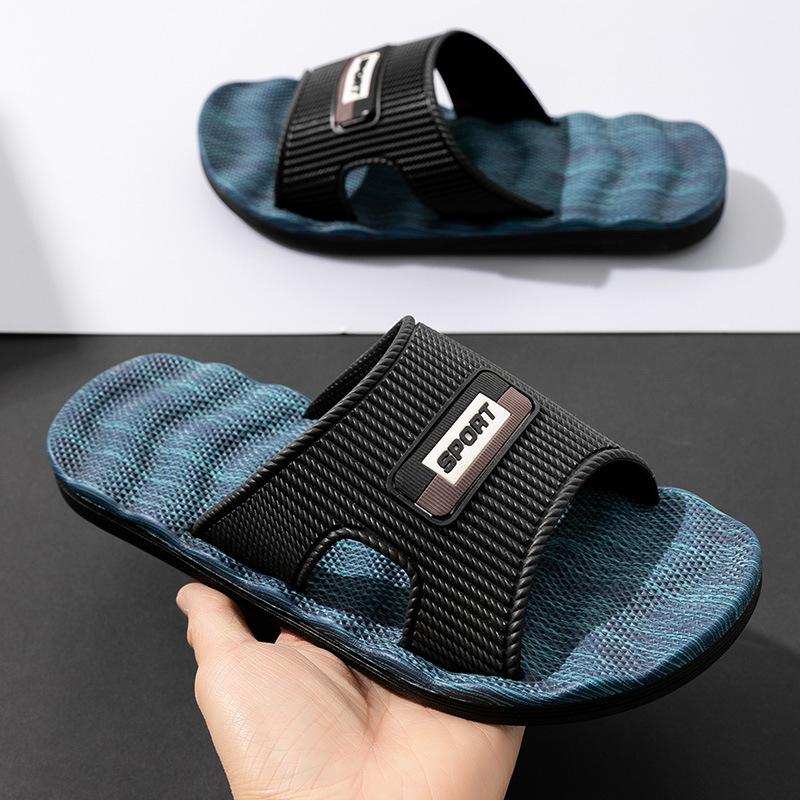 Summer Mens Slides Casual Indoor Slippers Men Home House Soft Slipers Slide EVA Pantuflas Hombre Light Plus Big Size