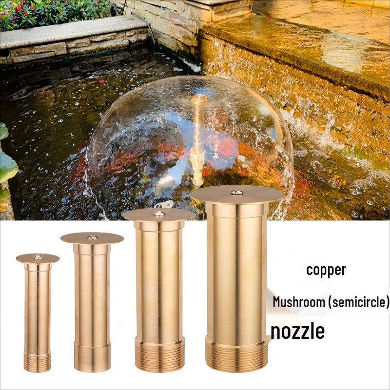 Yunpo Copper Fountain Nozzle Set
