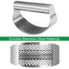 Multi-function Manual Garlic Press Curved Garlic Grinding Slicer Chopper Stainless Steel Garlic Presses Cooking Gadgets Tool