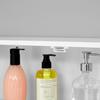 VASAGLE Mobile da Parete, Mobile da Bagno da Appendere, Armadietto dei Medicinali con Ripiani Regolabili, Doppia Porta, 60 x 18 x 60 cm