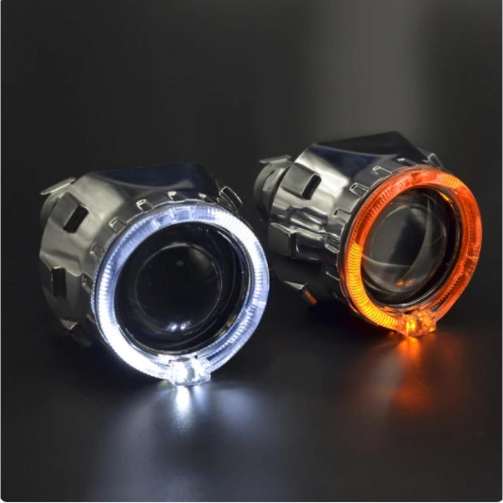 Automotive 2.5-inch Bifocal Lens Angel Eye H1HID Xenon Headlight Headlight Headlight Automotive Lamp Products Universal