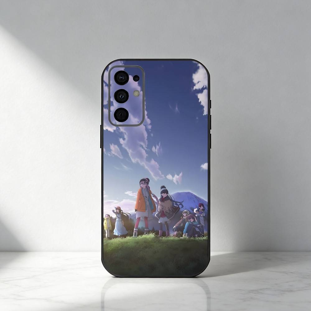 L-Laid-Back C-Camp  Phone Case For Samsung S25,S24,S21,S22,S23,S30,Ultra,S20,Plus,Fe,Note,5G Black Cover