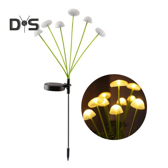 LED Solar Lamp Automatic ON/OFF Easy To Install IP44 Waterproof Jellyfish Solar Garden Light Romantic Courtyard Decoration