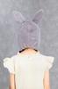 Clearstone Cosplay Halloween Fluffy Gray Headgear, Bunny, Kids,