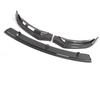 3pcs Front Bumper Lip Spoiler Trim Protection Carbon Fiber Style Replacement for Tesla Model 3
