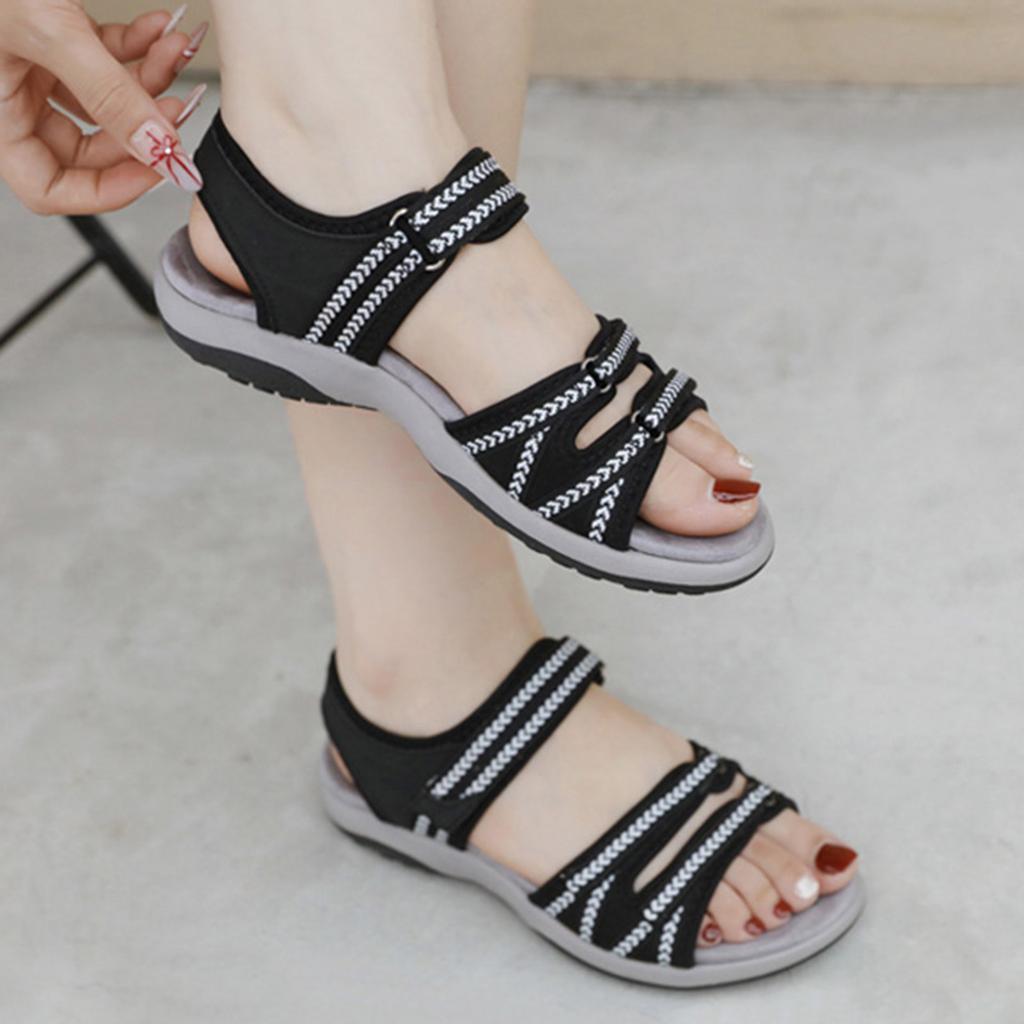 Women'S Sandals Hiking Sandal Comfortable Stylish Casual Summer Beach Shoes Outdoor Wear Sweat Sandalias De Mujer Verano 2026