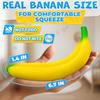 Anti-stress Squishy Banana Toys Stress Relief Slow Rebound Fidget Toys Squeeze Toy Funny Stress Reliever Reduce Pressure Prop