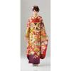 PetSoKoo Bowtie Cat Collar with Bell Breakaway, Japan Chirimen Fabric Golden Bell