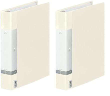 

LIHIT LAB Clear File, Interchangeable, A4, 30-Hole, 35-Pocket, White, G3803-0 (x 2)