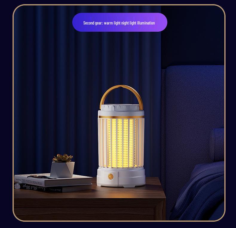 3-in-1 Camping and Home Night Light with Electric Mosquito Killer