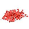 100PCS Insulated Ferrules Terminal Copper Tube PVC Crimp Connector for 2x18AWG Wire TE1008