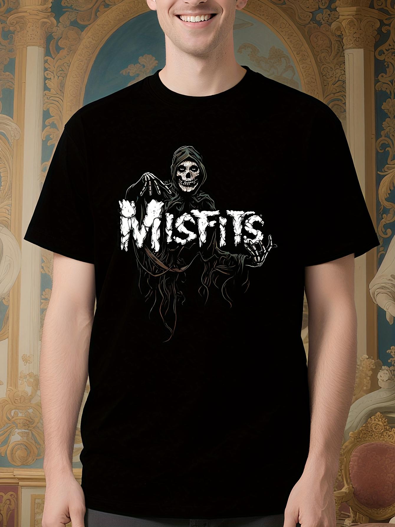 Misfits Gothic Halloween Tshirt - Official Mystic Fiend H... S