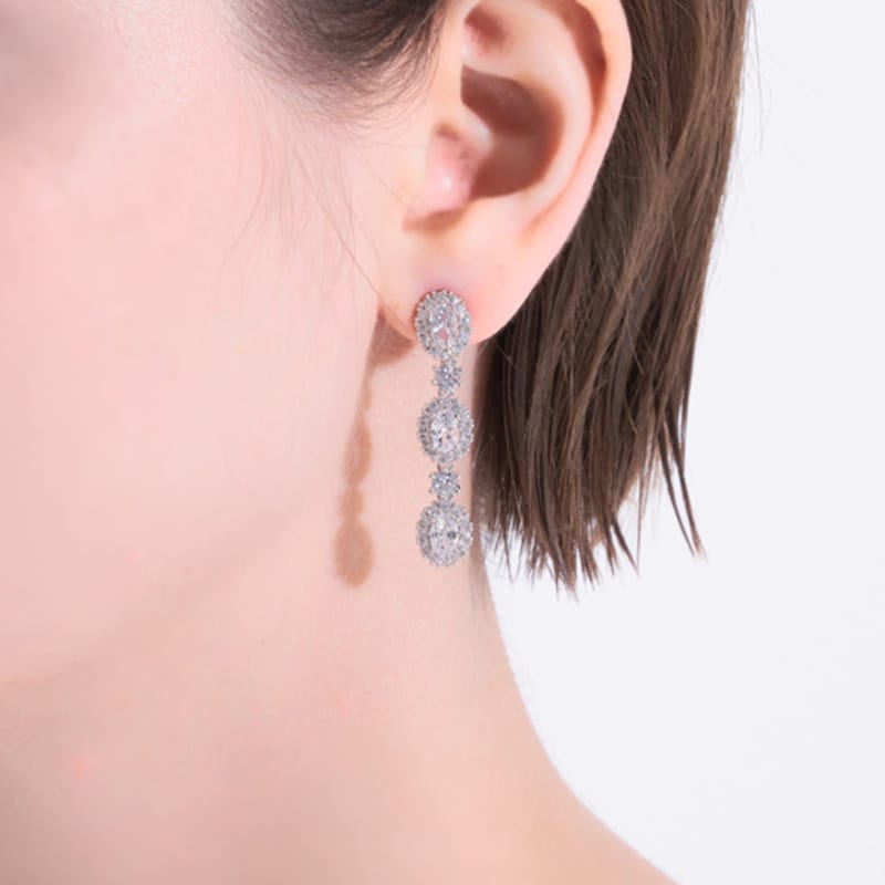 GEIGER Jewelry Party Glitter Drop Earrings GISVEE163