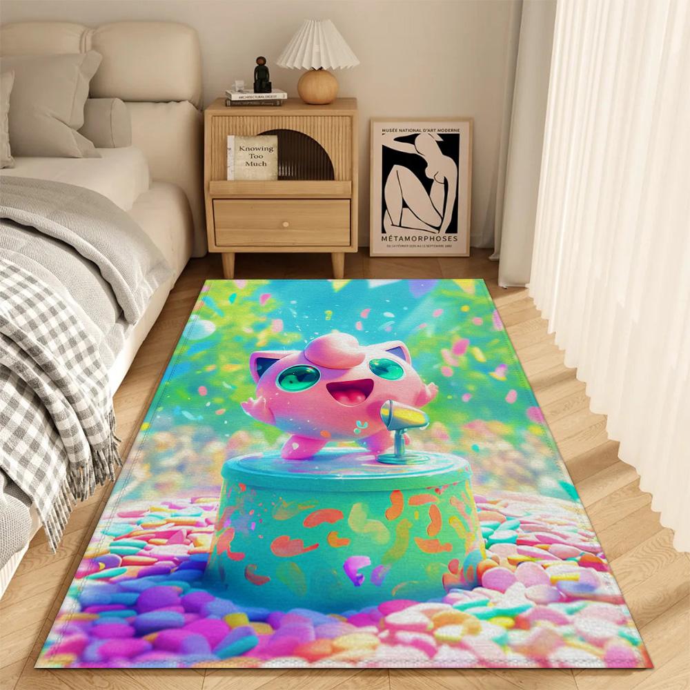 Fashion Entrance Mat Living Room Rugs Decoration P-Pokemons Balcony Doormat Front Door Super Absorbent Bathroom Rug Floor Mats
