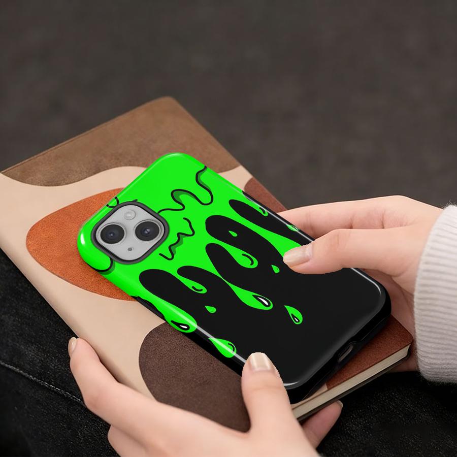 Handyhülle für Apple iPhone 17 Plus 16 15 14 XS XR 13 16e 12 Pro Max Air 11 Weiche Hülle Capa Graffiti Tropfen
