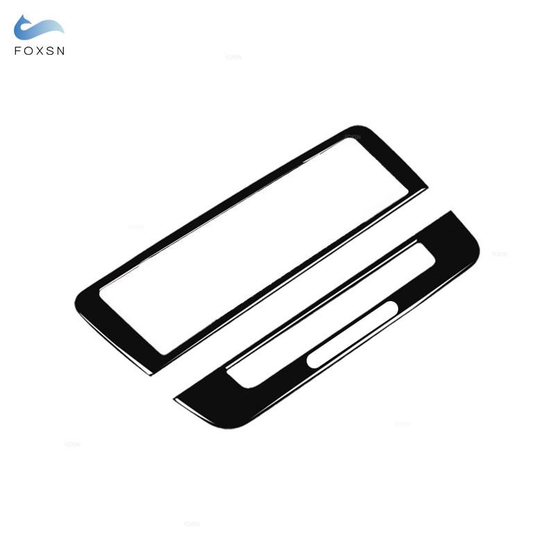 Car Center CD Control Panel Frame Trim Piano Black Accessories For Mercedes Benz A Class W176 2013-2018 GLA X156 CLA C117