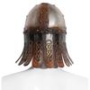 Medieval Renaissances Barbute Plastic Knights Templars Crusader Armour Helmet Halloween Costume Props Half Face Mask
