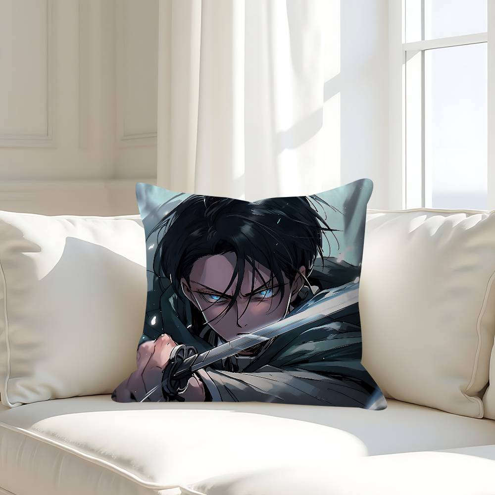 L-Levi A-Ackerman Örngott Avtagbart Tvättbart Kuddfodral – Mjukt Linne för Alla Säsonger